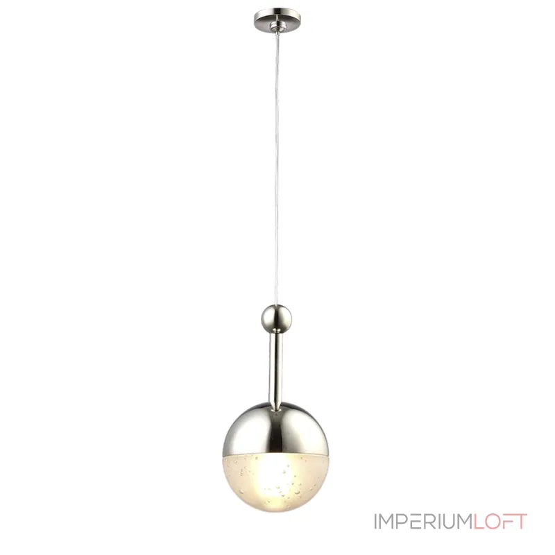 Подвесной светильник Crystal L ux TRUENA SP1 NICKEL Подвесной светильник Crystal L ux TRUENA SP1 NICKEL