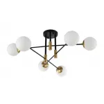 Светильник потолочный Crystal Lux FIDEL PL6 BLACK от ImperiumLoft