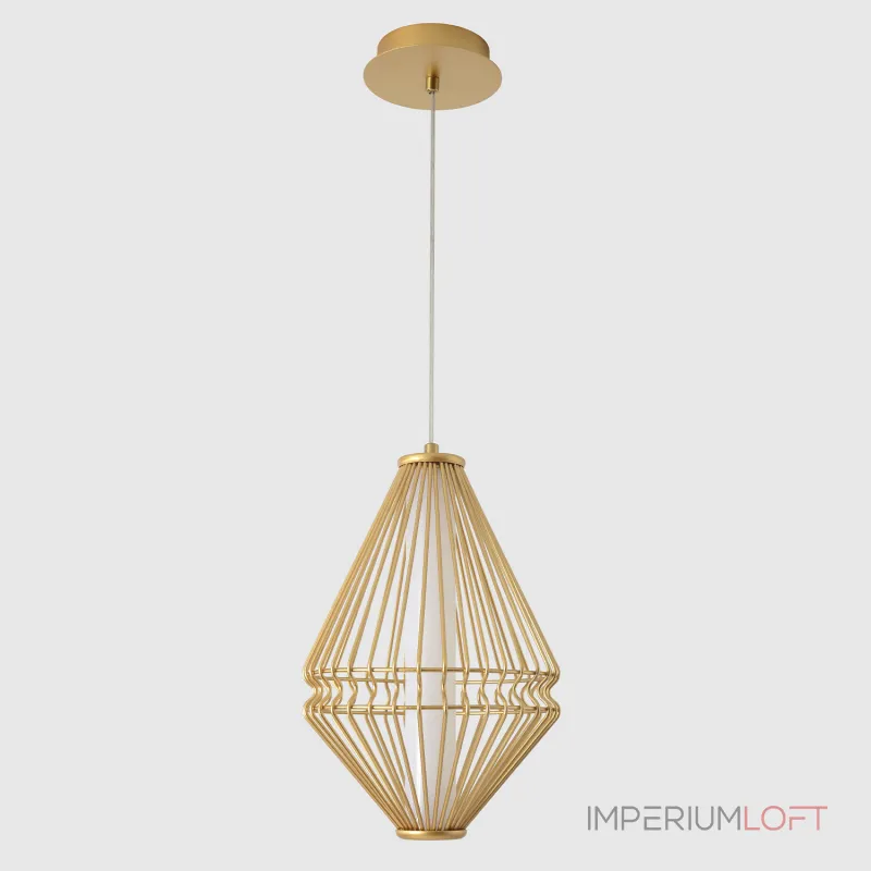 Подвесной светильник Crystal Lux CUADRA SP18W LED GOLD