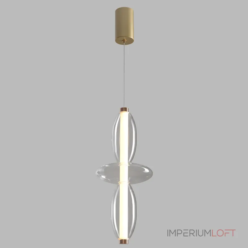 Подвесной светильник Crystal Lux QUASAR SP14W LED TRANSPARENT 3791/214