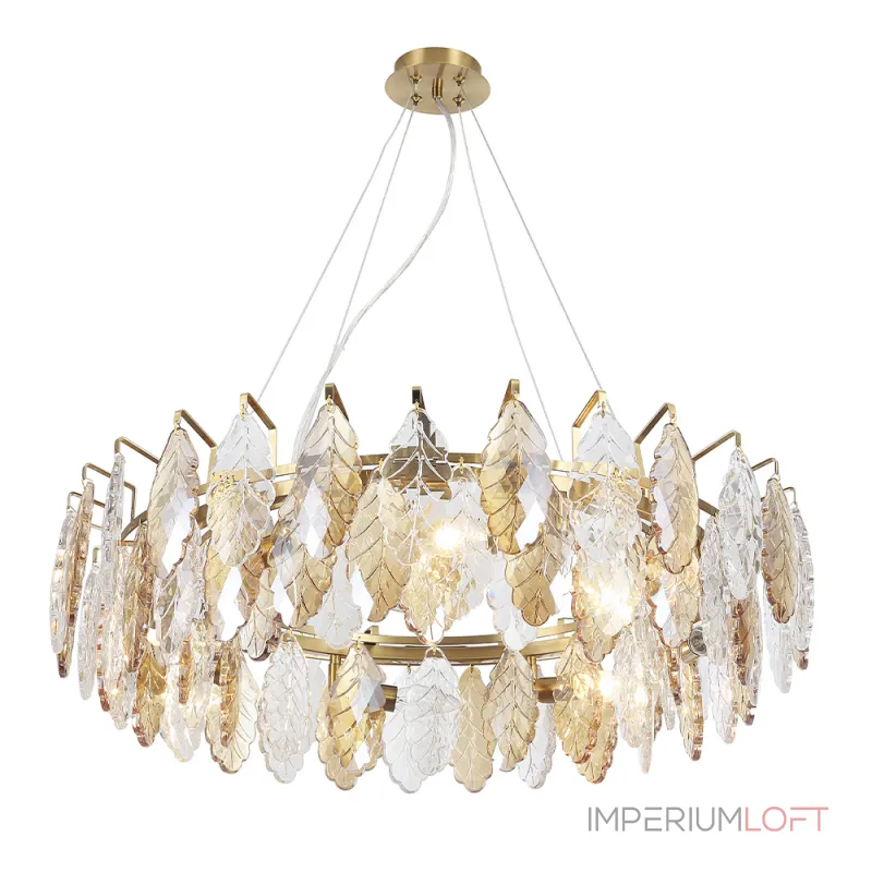 Подвесная люстра Crystal Lux TREVI SP8 BRASS Подвесная люстра Crystal Lux TREVI SP8 BRASS