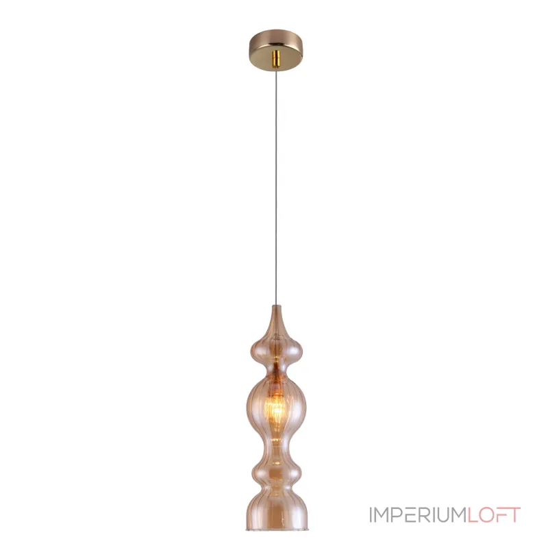 Подвесной светильник Crystal Lux IRIS SP1 A AMBER