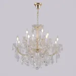 Подвесная люстра Crystal Lux CRISTELLE SP8+4 GOLD