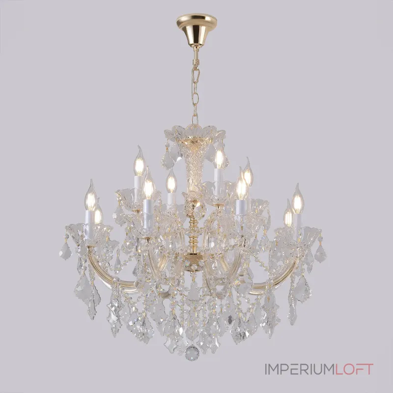 Подвесная люстра Crystal Lux CRISTELLE SP8+4 GOLD
