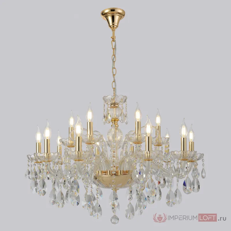 Люстра Crystal Lux MONICA SP10+5 GOLD