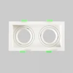 Светильник встроенный Crystal Lux CLT 068C2 WH от ImperiumLoft