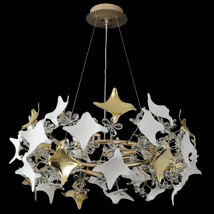 Люстра Crystal Lux LETISIA SP8 GOLD от ImperiumLoft