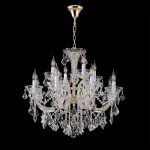 Подвесная люстра Crystal Lux CRISTELLE SP8+4 GOLD