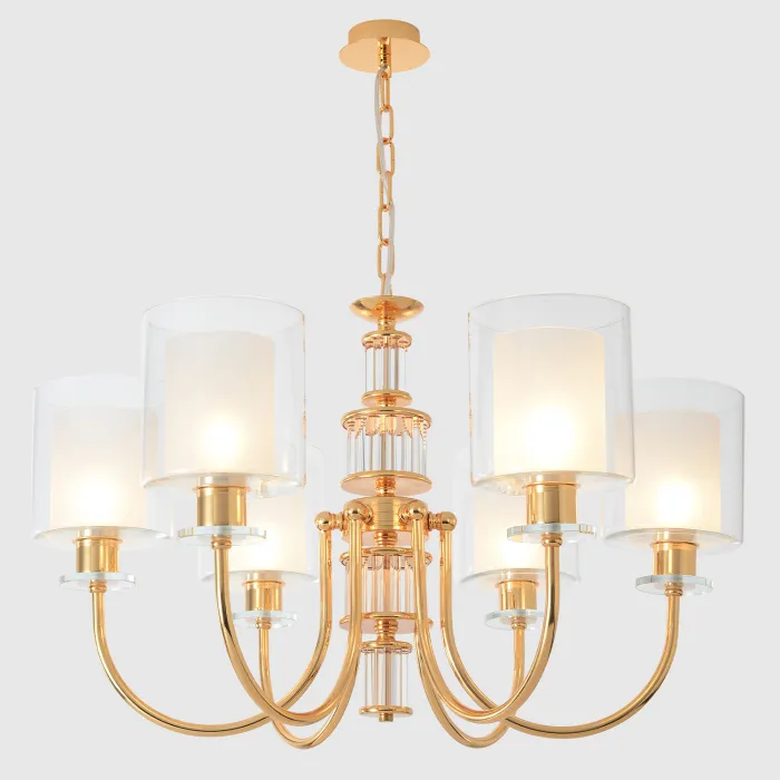 Люстра Crystal Lux ELENA SP6 GOLD от ImperiumLoft