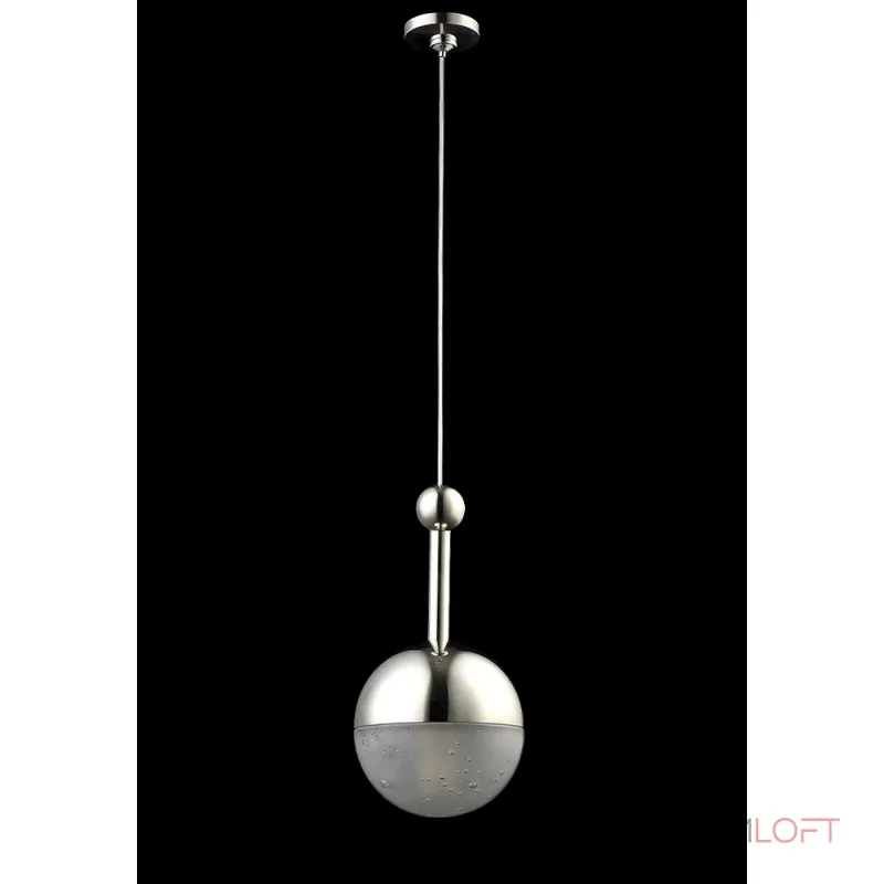 Подвесной светильник Crystal L ux TRUENA SP1 NICKEL Подвесной светильник Crystal L ux TRUENA SP1 NICKEL