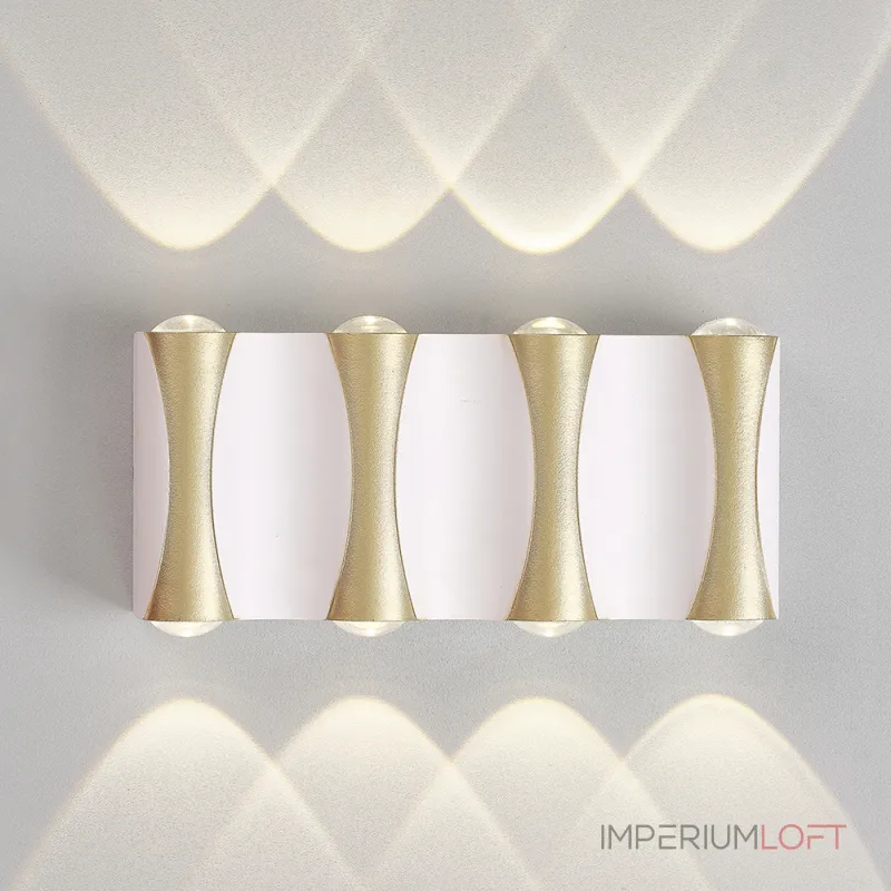 Бра Crystal Lux CLT 022W4 WH-GO 4000K Бра Crystal Lux CLT 022W4 WH-GO 4000K