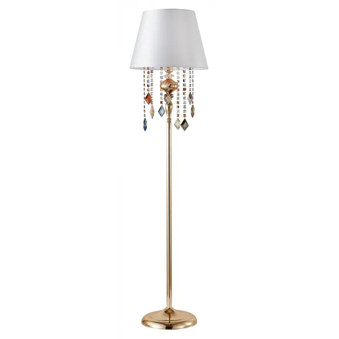 Торшер Crystal Lux MERCEDES PT1 GOLD/COLOR от ImperiumLoft