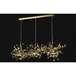 Подвесной светильник Crystal L ux GARDEN SP3х3 L1200 GOLD