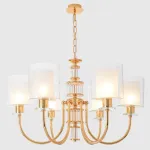 Люстра Crystal Lux ELENA SP6 GOLD от ImperiumLoft