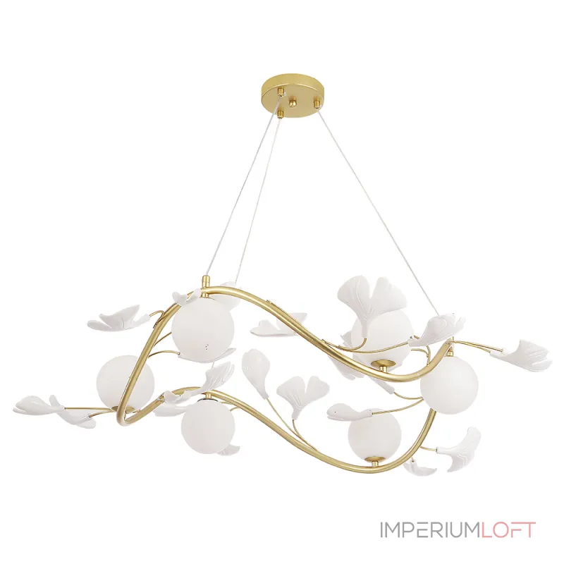 Подвесная люстра Crystal Lux COLIBRI SP6 GOLD