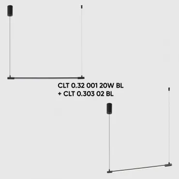 Светильник для модульной системы Crystal Lux CLT 0.32 001 16W BL от ImperiumLoft