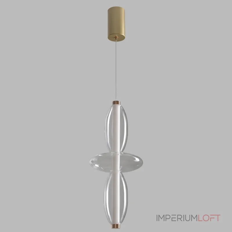 Подвесной светильник Crystal Lux QUASAR SP14W LED TRANSPARENT 3791/214