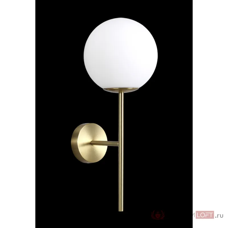 Бра Crystal L ux FELIZ AP1 BRONZE/WHITE от ImperiumLoft