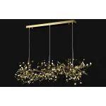 Подвесной светильник Crystal L ux GARDEN SP3х3 L1200 GOLD