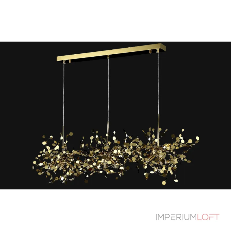Подвесной светильник Crystal L ux GARDEN SP3х3 L1200 GOLD