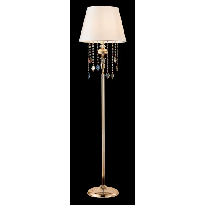 Торшер Crystal Lux MERCEDES PT1 GOLD/COLOR от ImperiumLoft