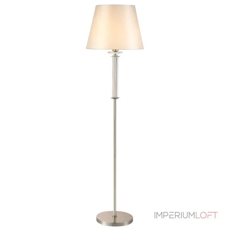 Торшер Crystal Lux NICOLAS PT1 NICKEL/WHITE от ImperiumLoft Торшер Crystal Lux NICOLAS PT1 NICKEL/WHITE от ImperiumLoft
