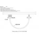Светильник трековый магнитный Crystal Lux CLT 0.33 018 24W BL 4000K