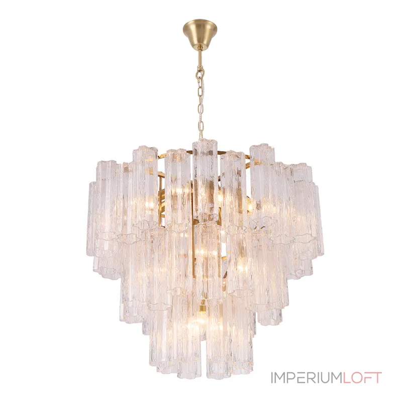 Подвесная люстра Crystal Lux ROSE SP15 BRASS