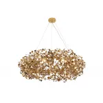 Подвесная люстра Crystal Lux GARDEN SP9 D800 GOLD