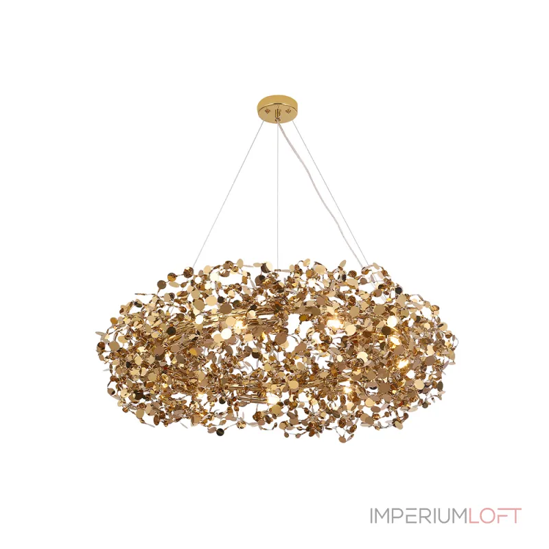 Подвесная люстра Crystal Lux GARDEN SP9 D800 GOLD