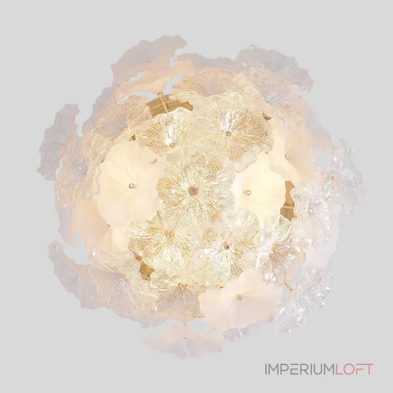 Потолочный светильник Crystal Lux MAGNOLIA PL12 GOLD