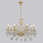 Люстра Crystal Lux MONICA SP8 GOLD