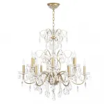 Подвесная люстра Crystal Lux ODELIS SP12 GOLD