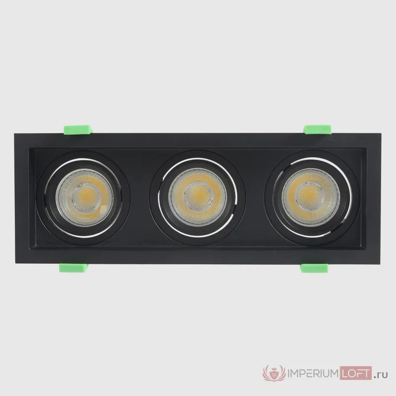 Светильник встроенный Crystal Lux CLT 068C3 BL от ImperiumLoft