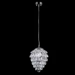 Светильник подвесной Crystal Lux CHARME SP2 CHROME/TRANSPARENT от ImperiumLoft