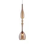 Подвесной светильник Crystal Lux LUX NEW SP1 C AMBER