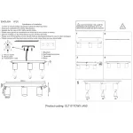 Светильник потолочный Crystal Lux CLT 017CW3 L450 BL от ImperiumLoft
