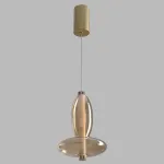 Подвесной светильник Crystal Lux QUASAR SP7W LED AMBER 3790/207