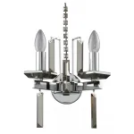Бра Crystal Lux MARRON AP2 CHROME