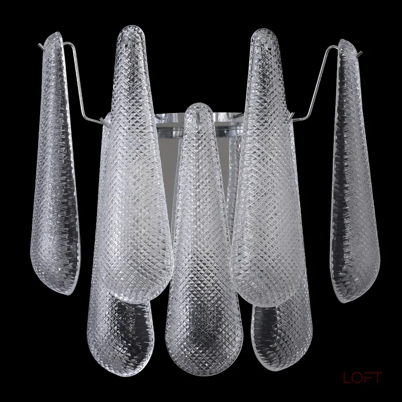 Люстра Crystal Lux FONTAIN AP2 CHROME