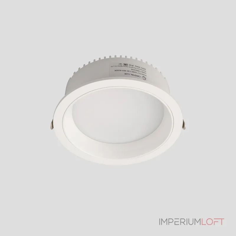 Светильник встраиваемый Crystal Lux CLT 529C135 WH 4000K Светильник встраиваемый Crystal Lux CLT 529C135 WH 4000K