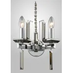 Бра Crystal Lux MARRON AP2 CHROME