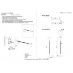 Бра Crystal Lux MOVI A AP3W LED BS