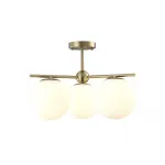 Люстра Crystal L ux FELIZ SP-PL3 BRONZE/WHITE от ImperiumLoft