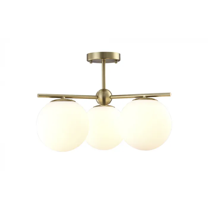 Люстра Crystal L ux FELIZ SP-PL3 BRONZE/WHITE от ImperiumLoft