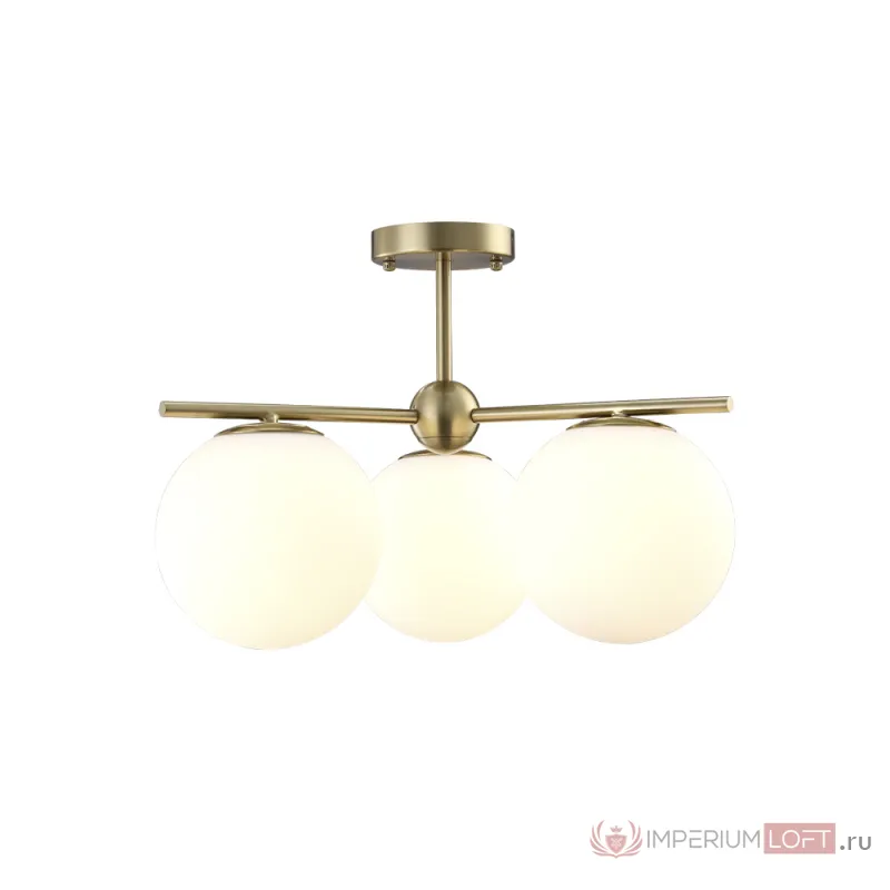 Люстра Crystal L ux FELIZ SP-PL3 BRONZE/WHITE от ImperiumLoft