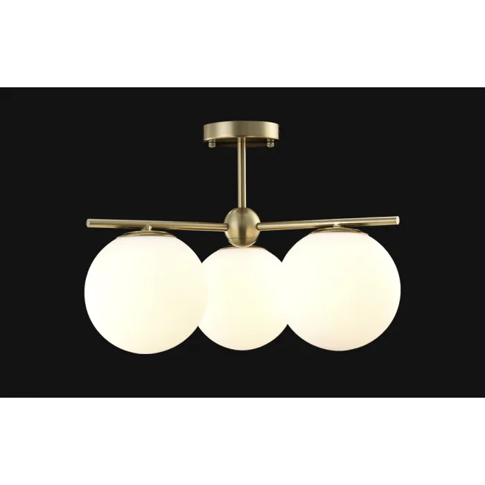 Люстра Crystal L ux FELIZ SP-PL3 BRONZE/WHITE от ImperiumLoft