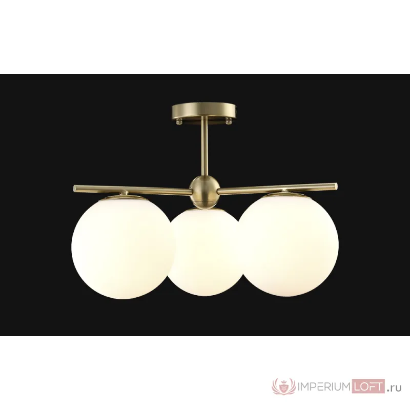 Люстра Crystal L ux FELIZ SP-PL3 BRONZE/WHITE от ImperiumLoft