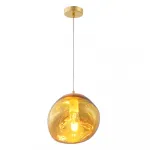 Подвесной светильник Crystal Lux MALAGA SP1 D200 GOLD
