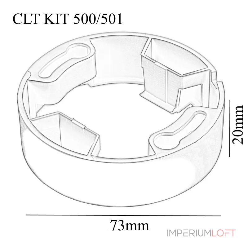 Переходник для CLT 500/501 Crystal Lux CLT KIT 500/501